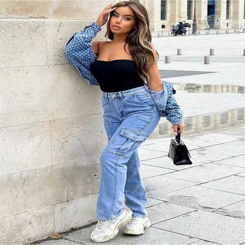 Foreign Trade Workwear Jeans For Women