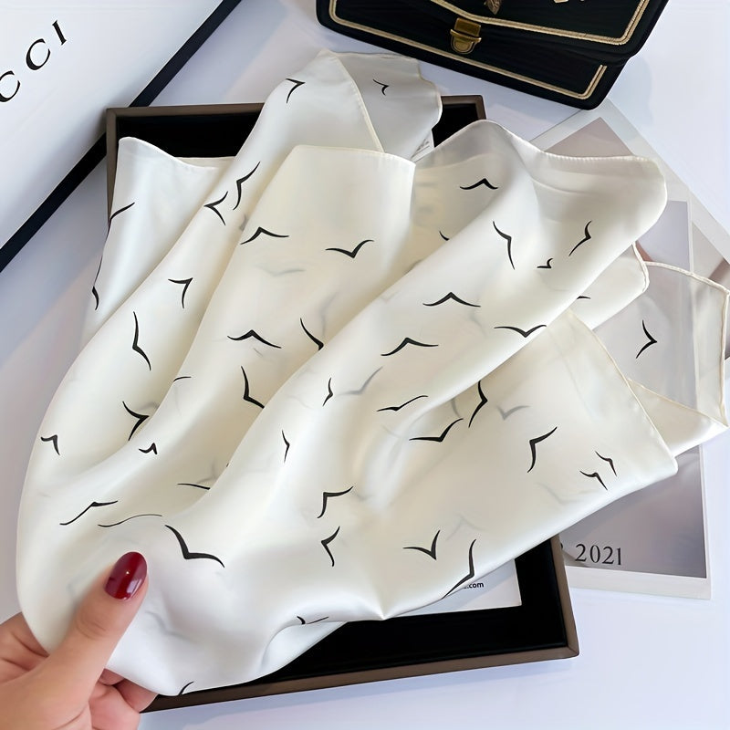 Crafted From Imitation Silk Fabric