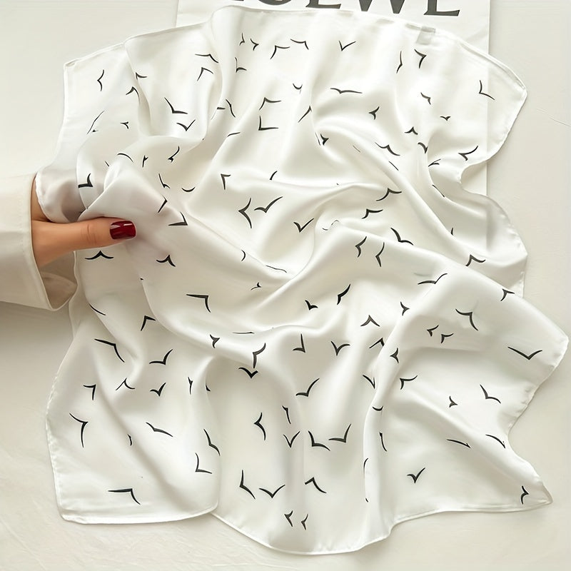Crafted From Imitation Silk Fabric