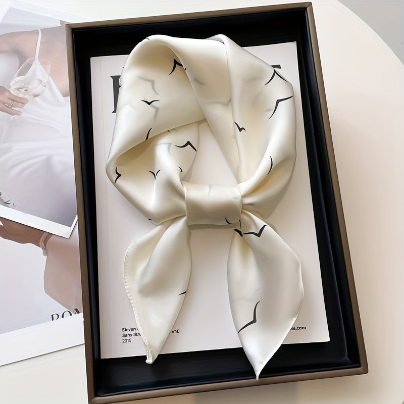 Crafted From Imitation Silk Fabric