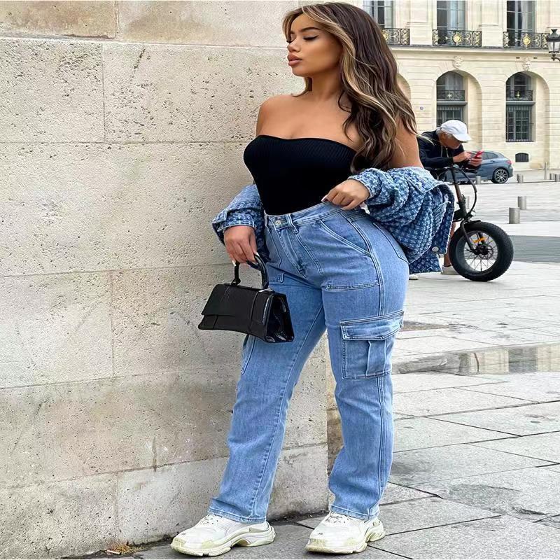 Foreign Trade Workwear Jeans For Women