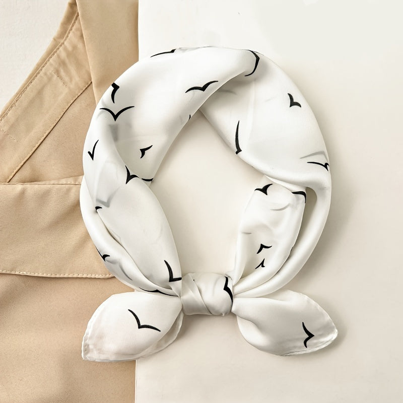 Crafted From Imitation Silk Fabric